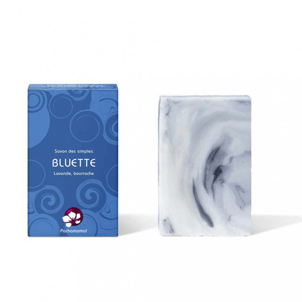 BLUETTE - SAVON À FROID - PEAU GRASSE - 100G