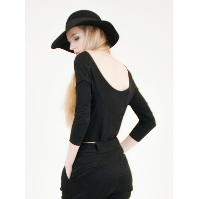 Top Lula dos nu bio Noir