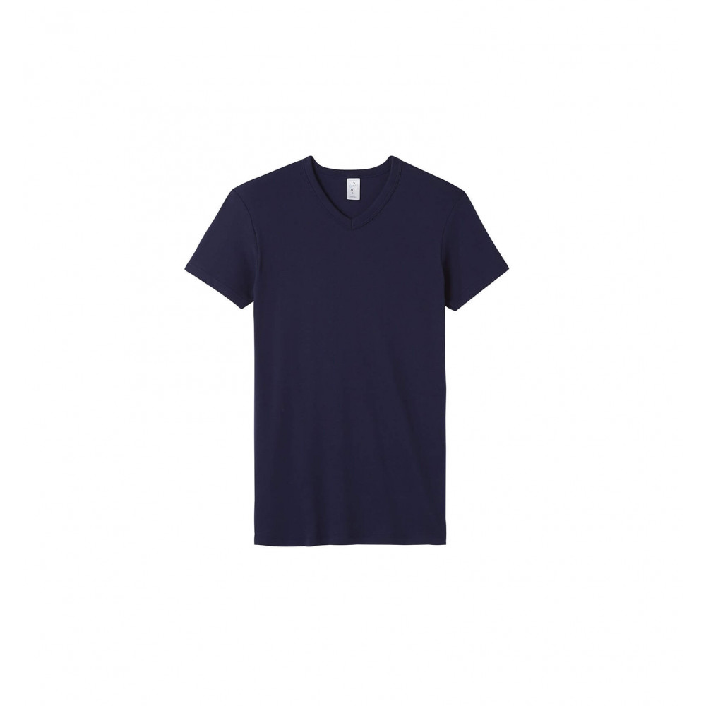 T-SHIRT HOMME - L'ANDRÉSIEN V MARINE MADE IN FRANCE