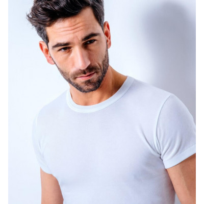 T-SHIRT HOMME - L'ANDRÉSIEN BLANC MADE IN FRANCE