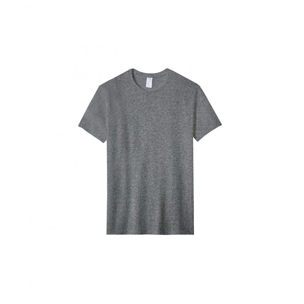 T-SHIRT HOMME - L'ANDRÉSIEN GRIS CHINÉ MADE IN FRANCE