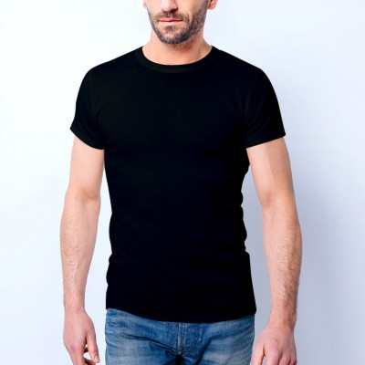 T-SHIRT HOMME - L'ANDRÉSIEN NOIR MADE IN FRANCE