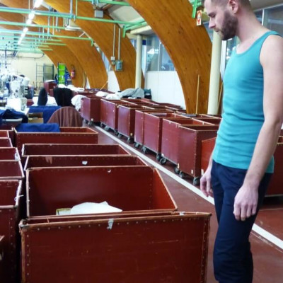 DÉBARDEUR HOMME MARCEL VERT LAGON