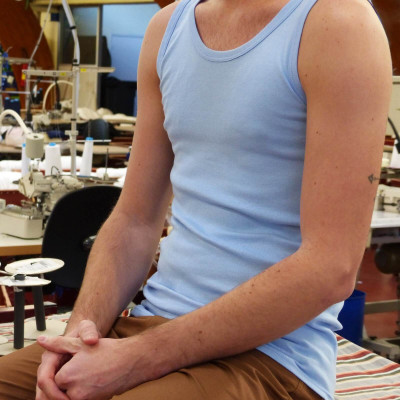 DÉBARDEUR MARCEL AZUR