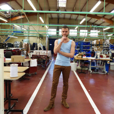 DÉBARDEUR MARCEL AZUR