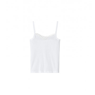 CARACO COTON AVEC DENTELLE CROISÉE