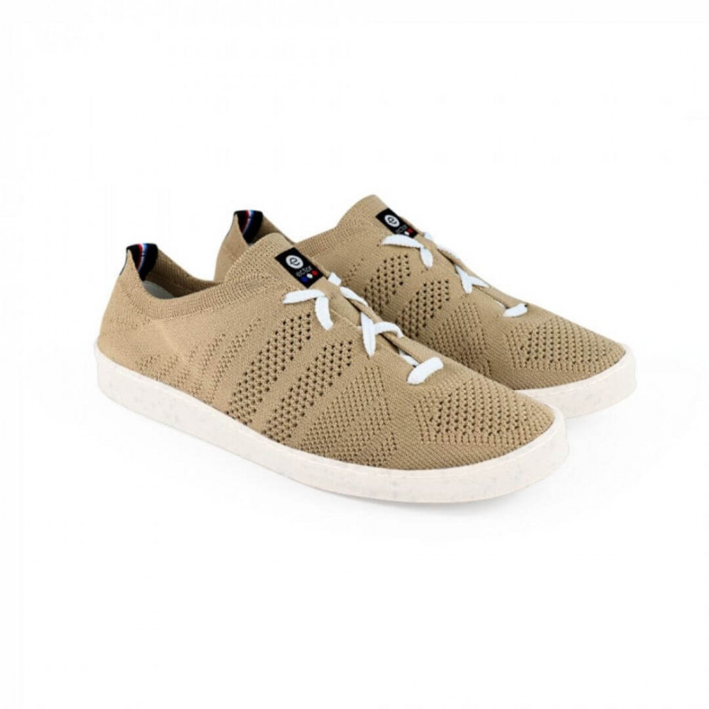 Sneakers Ector recyclé et Made in France - Ficelle