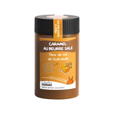 Caramel au beurre salé et fleur de sel de Guérande à tartiner
