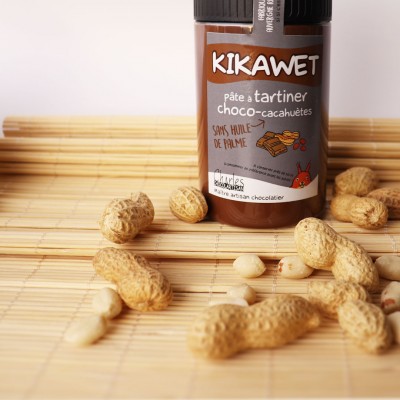 Pâte à tartiner choco-cacahuète - Kikawet 280 gr