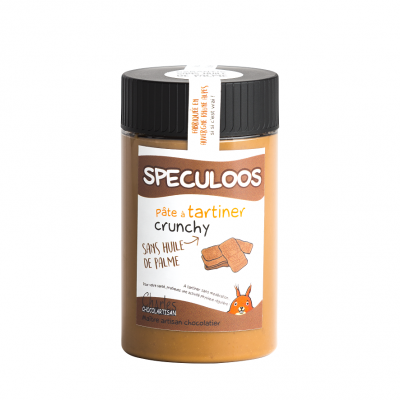 Pâte à tartiner de spéculoos sans huile de palme 