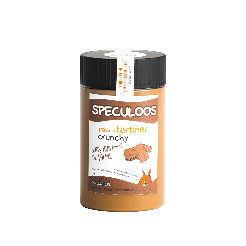 Pâte à tartiner de spéculoos sans huile de palme 