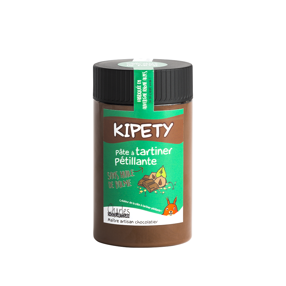 Pâte à tartiner pétillante sans huile de palme 280g