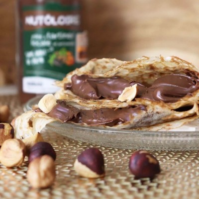 Pâte à tartiner choco-noisettes torréfiées et pointe de caramel - Nutôloire 280g