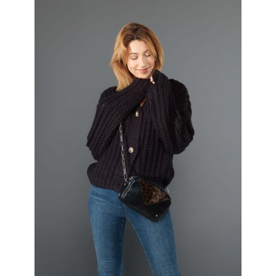 LE PETITE BRETONNE, NOIR LÉOPARD