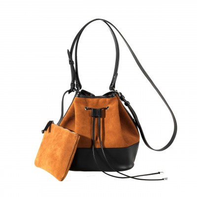 LE COMPLICE, VEAU VELOURS OCRE